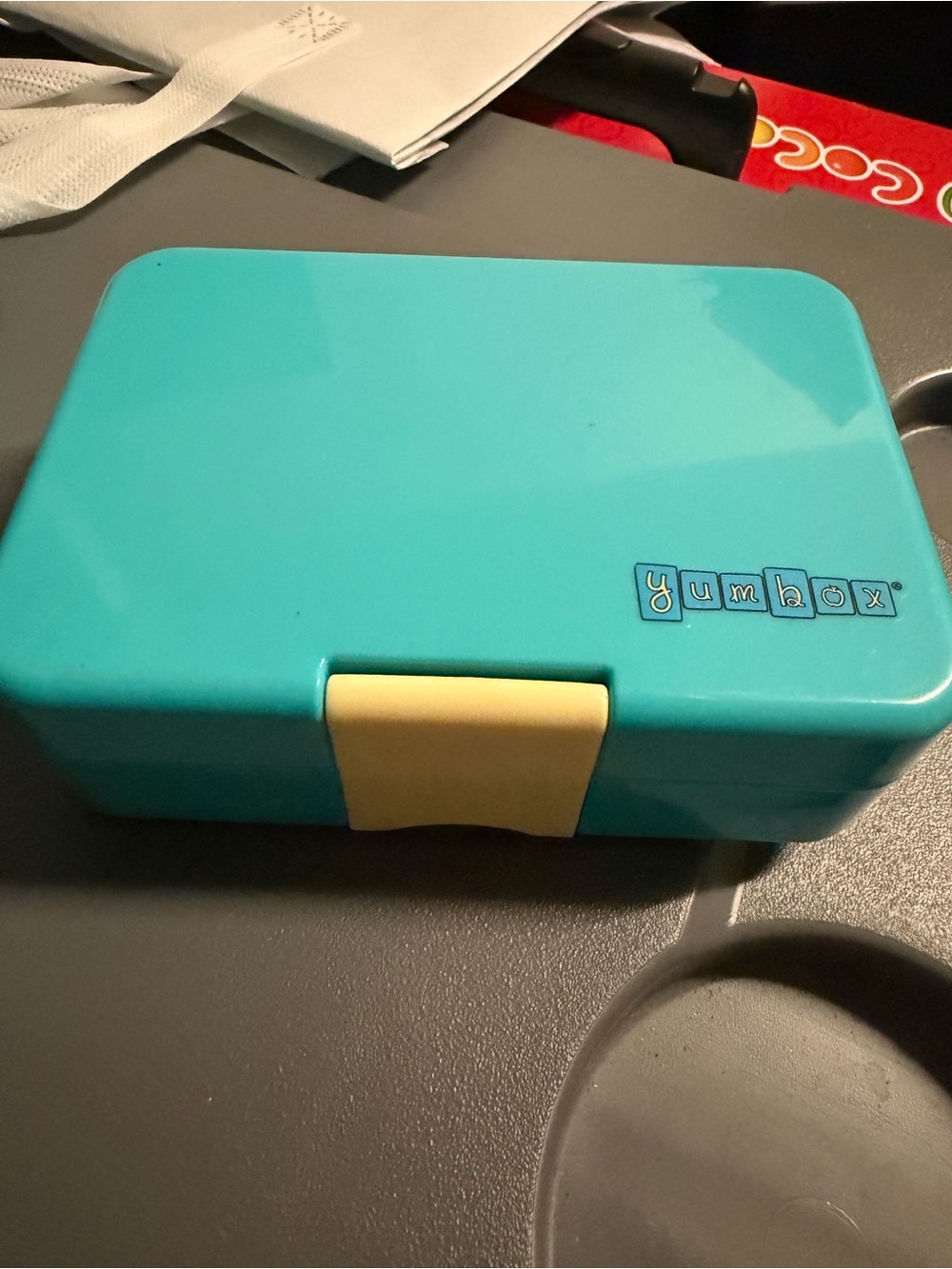 Yumbox mini snack Teal kids